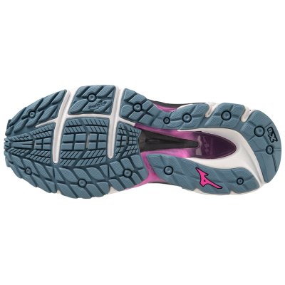 Zapatillas Para Correr Mizuno WAVE Paradox 5 Mujer - Negros / Blancos / Rosas - Chile M516JGXIVS